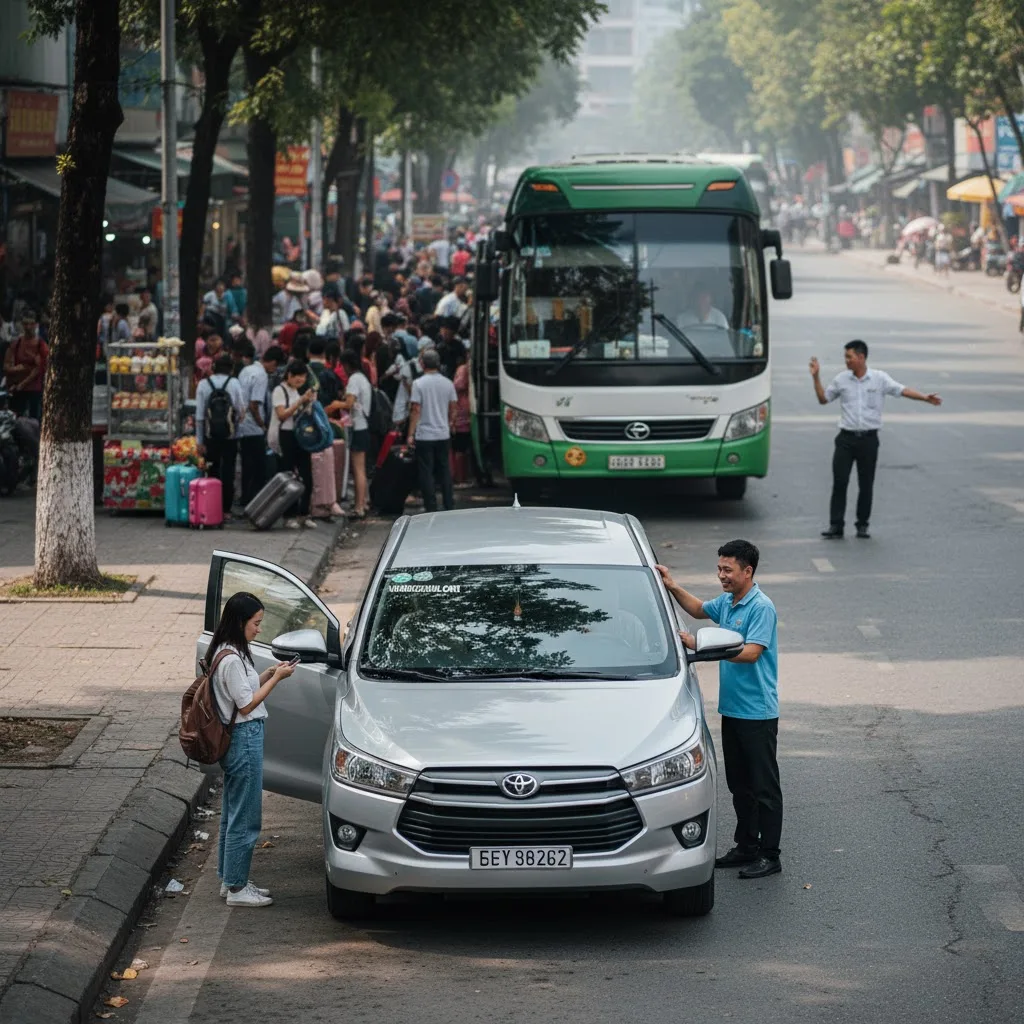 So Sánh Xe Ghép và Các Phương Tiện Khác (Xe Khách, Taxi): Khi Nào Nên Chọn Xe Ghép Của XEMOCCHAU?